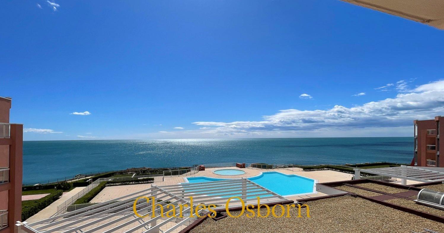 Au Cayenne, Terrasse Et Vue Mer Sète Exteriér fotografie